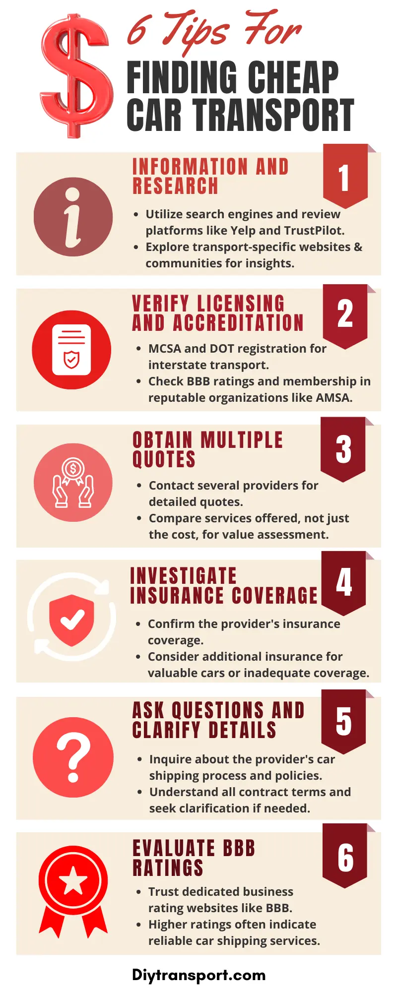 6 Tips for Finding Cheap Car Transport