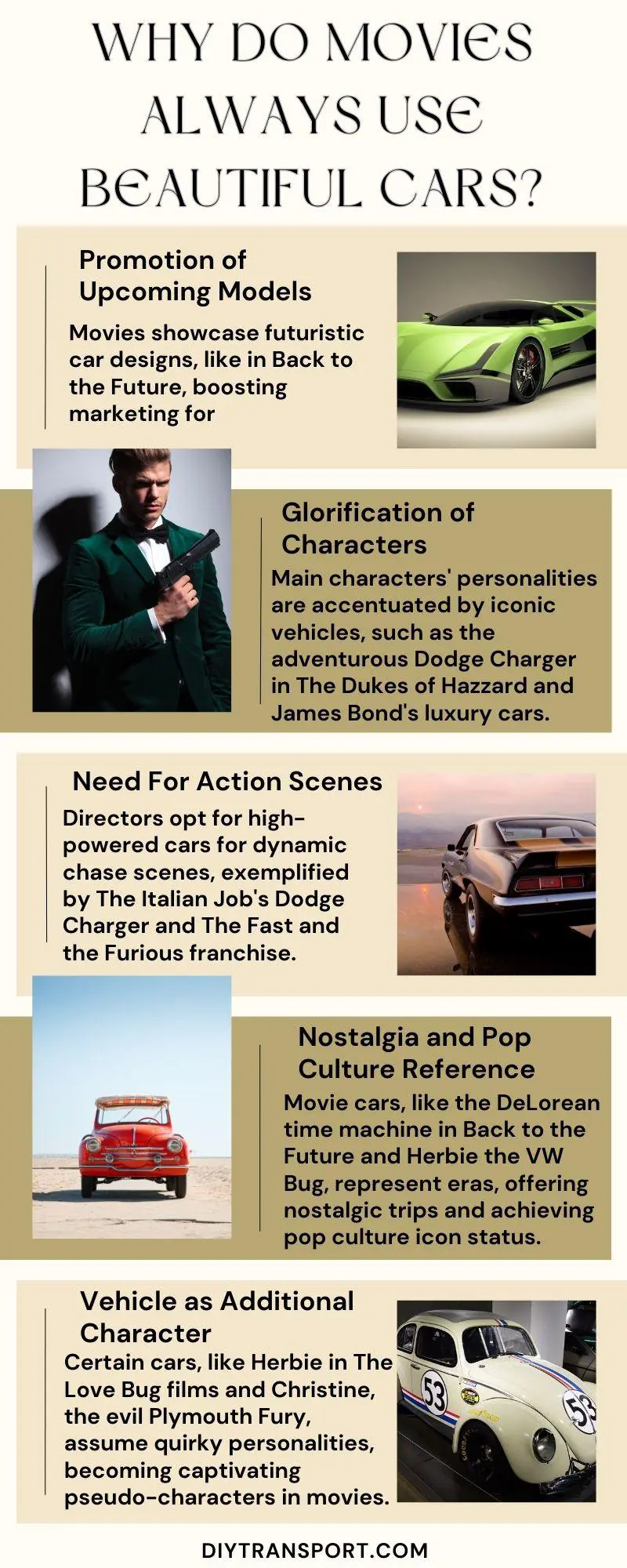 Why Do Movies Always Use Beautiul Cars